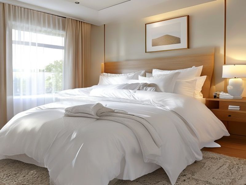Recámara lista para huéspedes de Airbnb